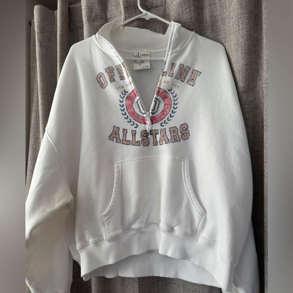 Aerie 1/4 zip sweatshirt - Size Large